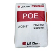 White Polyolefin Elastomer Virgin Plastic Pellets POE LC670 For Food Packaging